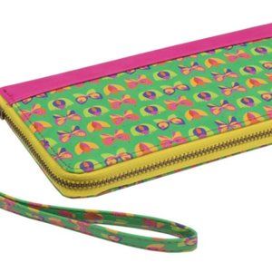 Chumbak Butterfly Polyurethane Multicolour Long Wallet *New*